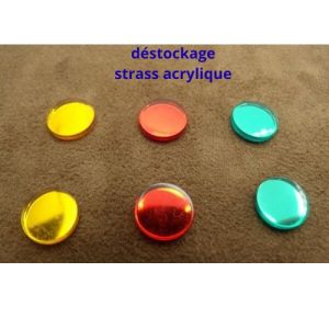 Déstockage Strass Effet Miroir 11 mm à coller – Lot 10, 20, 50