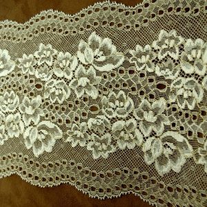 nouvelle dentelle de calais ivoire garni lurex
