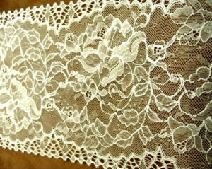nouvelle dentelle de calais leavers ivoire 18 cm