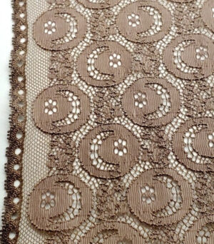 nouvelle dentelle de calais jacquard vison