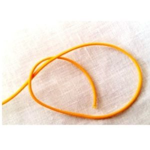 élastique orange 2 mm