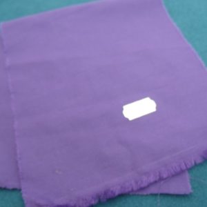 tissu coton uni violet belle qualité