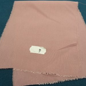 tissu coton uni saumon belle qualité