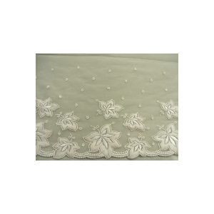BRODERIE STRETCH saumon
