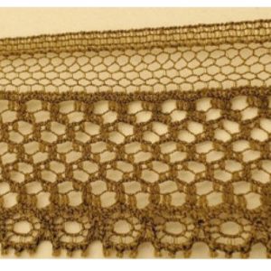 dentelle de calais kaki 3.5 cm