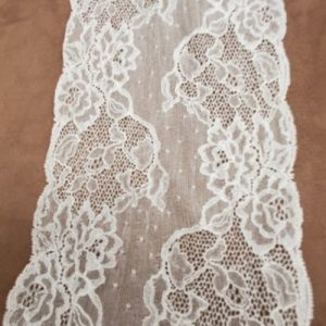 dentelle de calais leavers champagne 17 cm