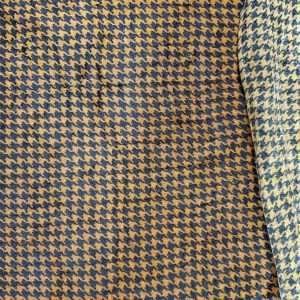 tissu maille stretch incrustation lurex or