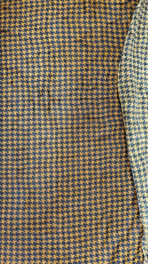 tissu maille stretch incrustation lurex or