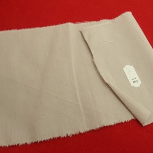 tissu coton uni beige clair belle qualité