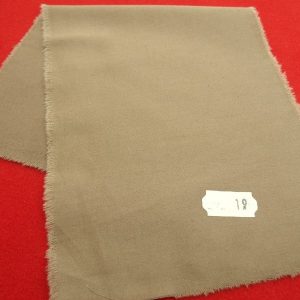 tissu coton uni beige soutenu