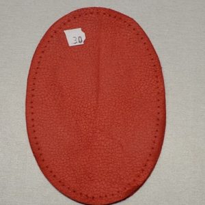 NOUVELLE COUDIERE ROUGE VIF EFFET CRAQUELET pm,hauteur 13,5cm / largeur 9 ,5cm