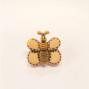 bouton enfants motif papillon gouvernail