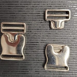 NOUVELLE boucle métal argent