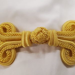 BOUTON BRANDEBOURG jaune