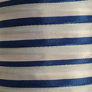NOUVEAU ruban fantaisie tricolore bleu ciel