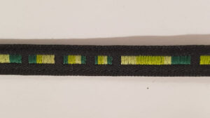 NOUVEAU ruban fantaisie multicolore 6 mm