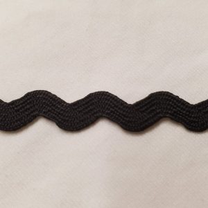 NOUVEAU ruban serpentine noir