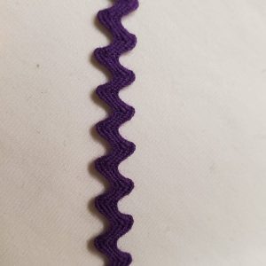NOUVEAU ruban serpentine violet
