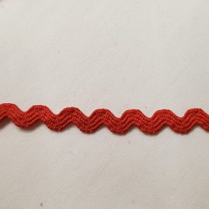 NOUVEAU ruban serpentine rouge 6 mm
