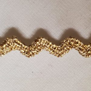 NOUVEAU ruban serpentine doré