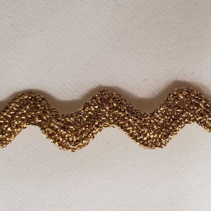 NOUVEAU ruban serpentine doré
