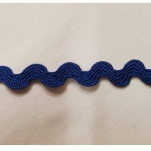 ruban serpentine bleu 8 mm