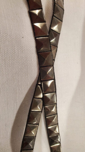 NOUVEAU ruban fantaisie gris anthracite