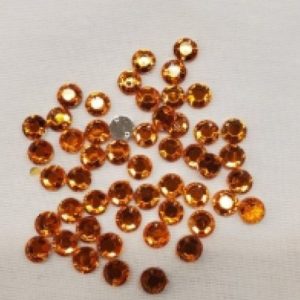 Strass Rond 6 mm – Lot de 50 – Couleurs variées à coudre ou coller