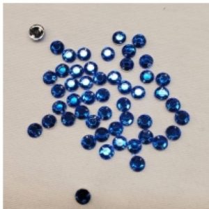 Lot de 50 Strass Rond 6 mm