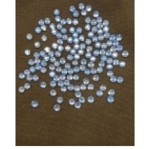 LOT DE 144 Strass Hot Fix EN Verre Rond Bleu 6.5 mm