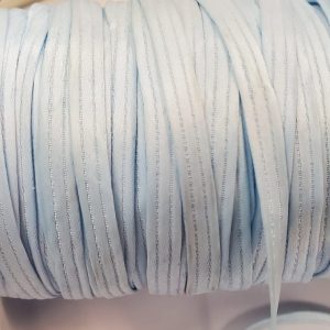 RUBAN ÉPAULETTE Lingerie bleu clair 7 mm