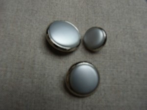 BOUTON A QUEUE - METALLIQUE