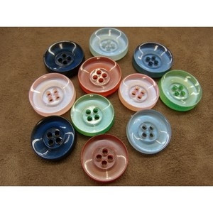 BOUTON A 4 TROUS- TRANSPARENT