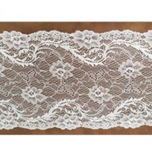 Dentelle de Calais Blanche 16 cm