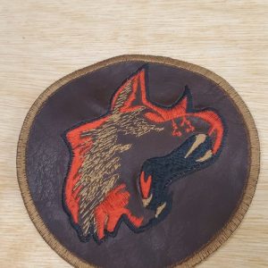 Ecusson motif dog diametre 12 cm