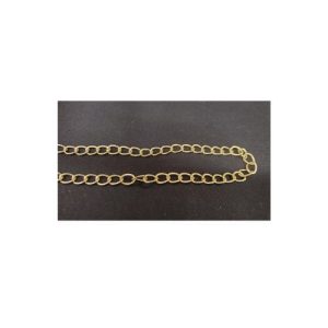 NOUVELLE chainette métallique décorative largeur du maillon 8 mm / longueur 12 mm