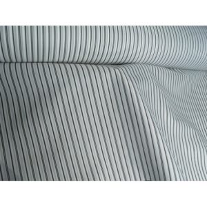 Doublure à motifs Noir & Blanc à rayures 140 cm