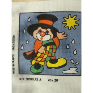 CANEVAS MOTIF CLOWN