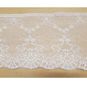 Dentelle de calais leavers coloris oc 18 cm