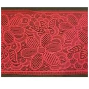 Dentelle De Calais Leavers Cherry fushia 18 cm