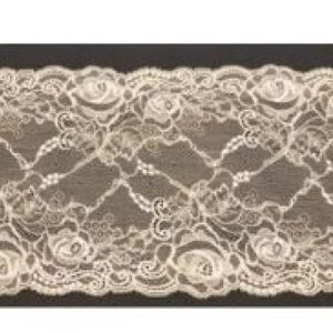 Dentelle de calais leavers rose clair 19 cm