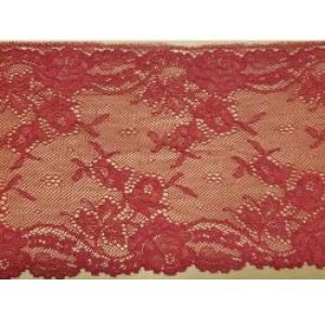 dentelle de calais coloris cerise pink 16 cm