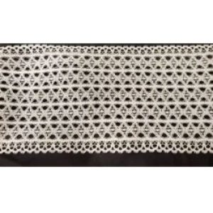 dentelle de calais wight blanche 20 cm