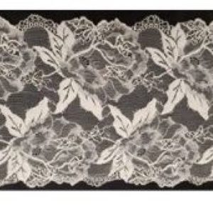 Dentelle De Calais Leavers Preforme /Ivoire 20 cm