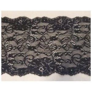 dentelle de calais noire 26 cm