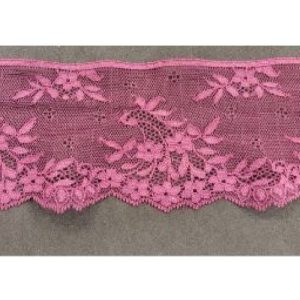 dentelle de calais coloris groseille 8.5 cm