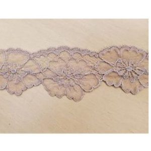 dentelle de calais beige sable 7 cm