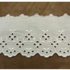 broderie anglaise blanche