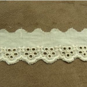 BRODERIE VINTAGE ECRU