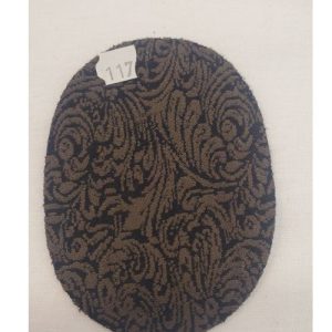 Coudières Motif Baroque hauteur 10.5 cm / largeur 7,5 cm